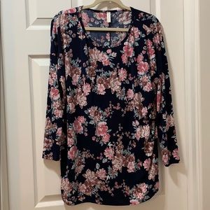 Pinkblush Floral Top